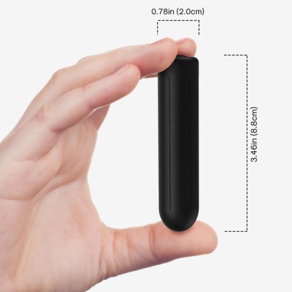 ARMONY Warhead – távirányítós vibráló golyó fekete