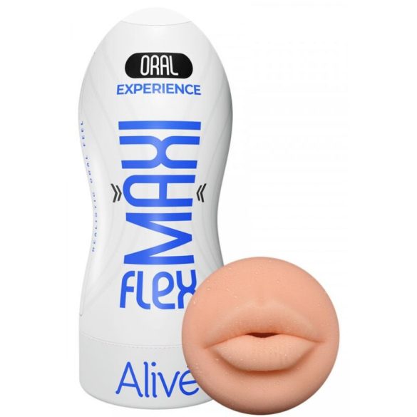 ALIVE - MAXI FLEX férfi maszturbátor, ínycsiklandó méretű