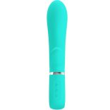 Pretty Love Thomas – többfunkciós G-pont vibrátor, aqua zöld