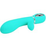 Pretty Love Thomas – többfunkciós G-pont vibrátor, aqua zöld