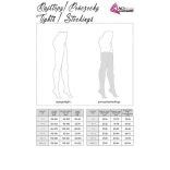 LIVCO CORSETTI FASHION – érzéki fekete harisnyanadrág, egy méret