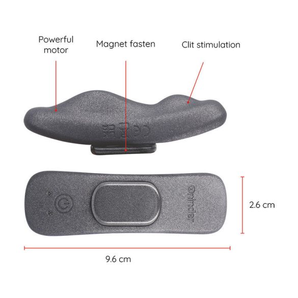 ONINDER - újratölthető vibráló bugyi 9 sebességgel