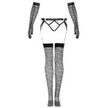 LIVCO CORSETTI FASHION - érzéki nemi fehérnemű szett fekete
