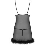 LIVCO CORSETTI FASHION – érzéki babydoll fekete tanga combo