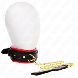 KINK – állítható nyaklánc szivacsos műbőr pánttal