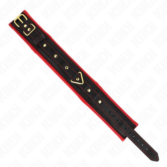 KINK - állítható nyakörv sima anyagból, 33-48 cm