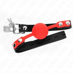 KINK – zárható szilikon gátló golyó 4 cm