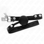 KINK Model 1 – zárható szilikon golyós gátló 4 cm