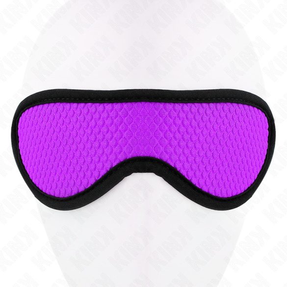 KINK – érzéki textúrájú kötözőszalag, lila szegéllyel