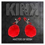 KINK – vörös műszőr ball csipesz, 6 cm, érzéki játékokhoz