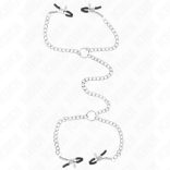 KINK – 4 láncos mellbimbócsipesz 32 cm-es láncokkal