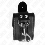 KINK – állítható fekete csuklóbilincs 21-28 cm-ig