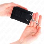 KINK – állítható nylon csuklóbilincsek fekete modell