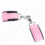 KINK – állítható pink neopréne csuklószorítók 22-34 cm