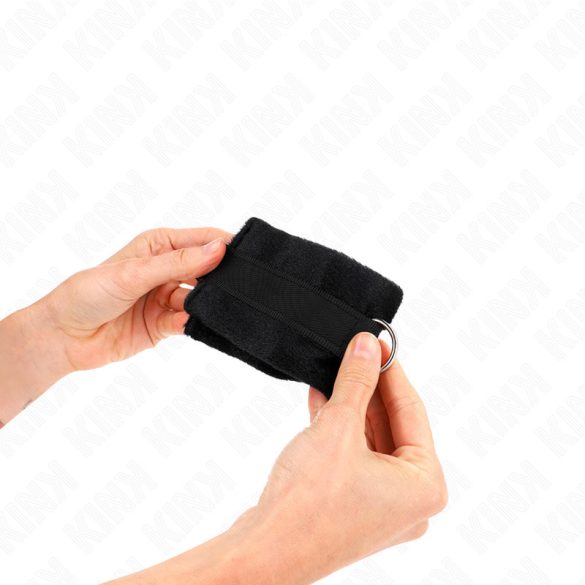 KINK – stílusos, fekete szőr függönybilincsek kezdőknek