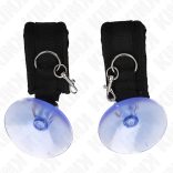 KINK – fekete csuklópánt szívókoronggal (29-40 cm)