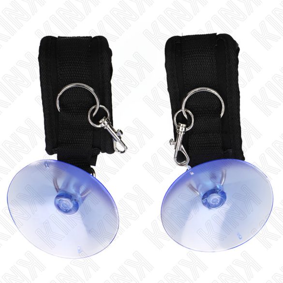 KINK – fekete csuklópánt szívókoronggal (29-40 cm)