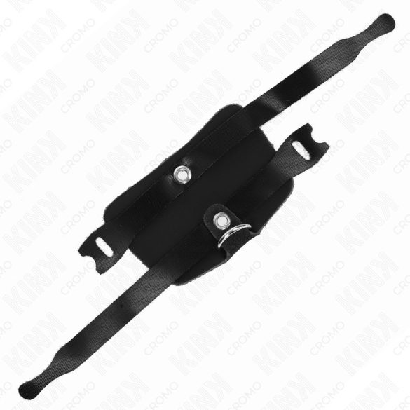 KINK - bőr péniszgyűrű állítható csattal