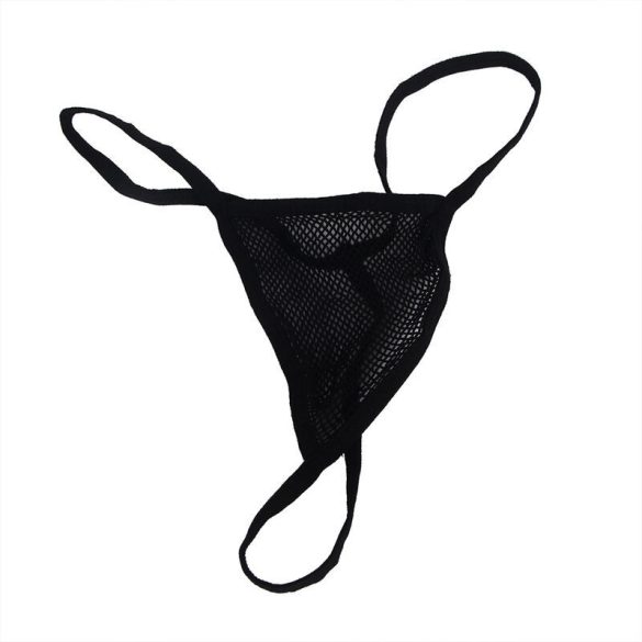 SUBBLIME - fekete halhálós bodystocking kesztyűvel és gyémántokkal