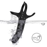 ARMONY – gyűrűs vibráló dildó fekete színben