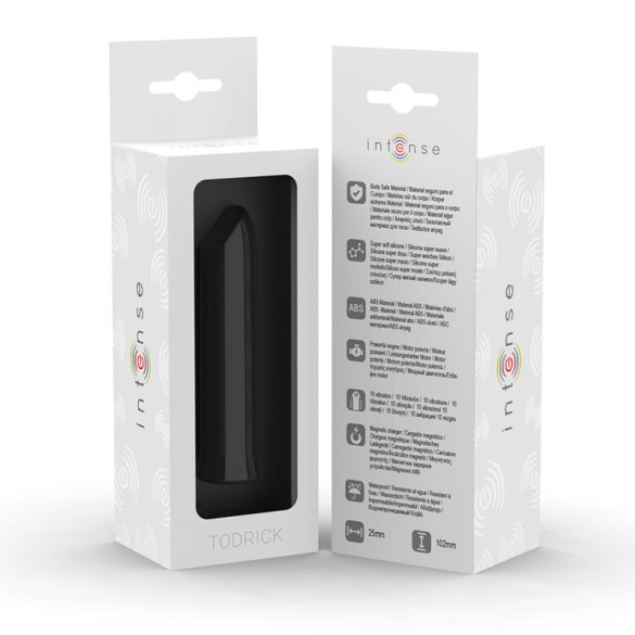 INTENSE – fekete csiklóizgató vibráló golyó