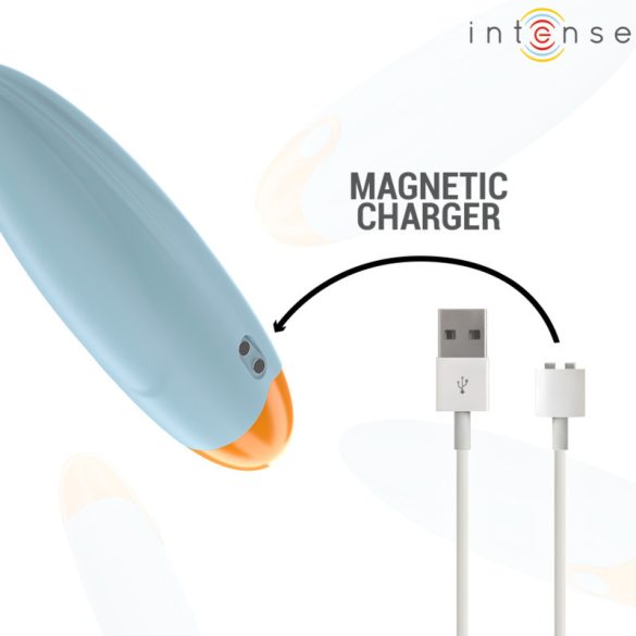 INTENSE Mike – kék vibráló golyó 10 rezgésmintával
