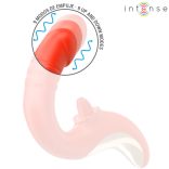 INTENSE Paulina – U-alakú vibrátor és izgató pirosban