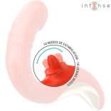 INTENSE Paulina – U-alakú vibrátor és izgató pirosban