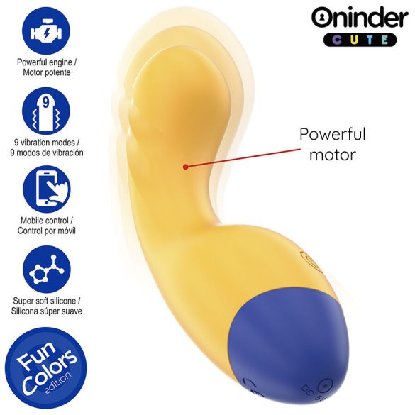 ONINDER CUTE – G-pontos vibrátor világméretű app-val