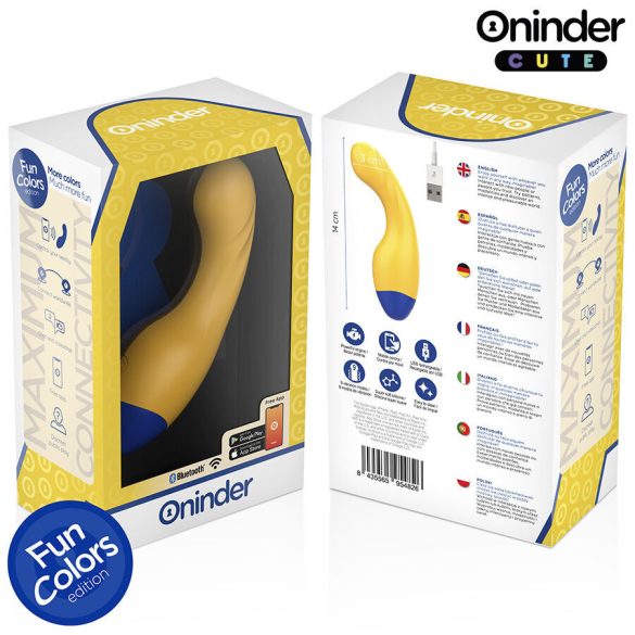ONINDER CUTE – G-pontos vibrátor világméretű app-val