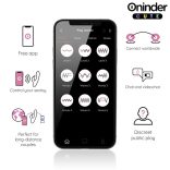 ONINDER CUTE – G-pontos és csikló vibrátor, világméretű app
