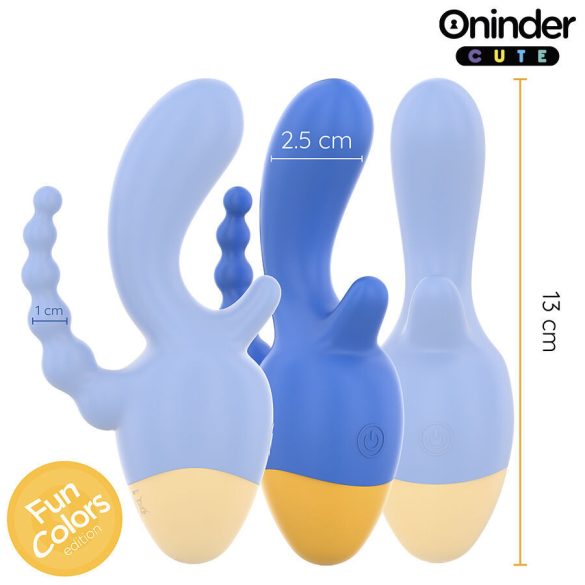 ONINDER CUTE – hármas prémium vibrátor ingyenes appal
