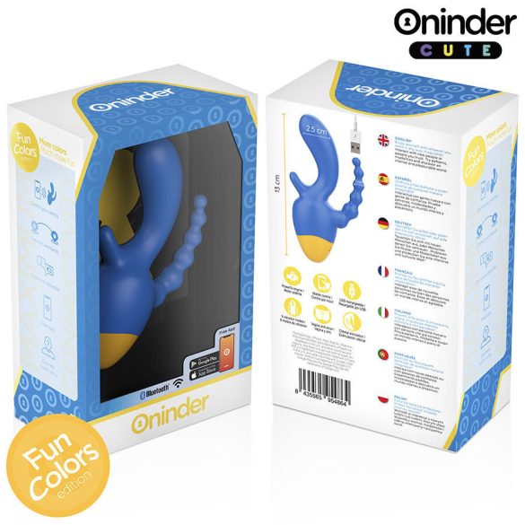 ONINDER CUTE – hármas prémium vibrátor ingyenes appal