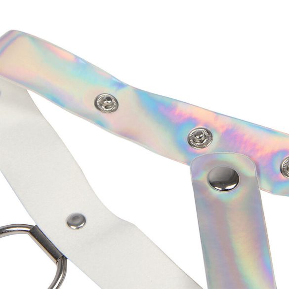 SUBBLIME - ezüst láncos mellheveder egyméretű