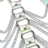 SUBBLIME - ezüst láncos mellheveder egyméretű