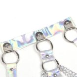 SUBBLIME - ezüst láncos mellheveder egyméretű