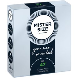 MISTER SIZE - XS méretű óvszer 47 mm (3 db)