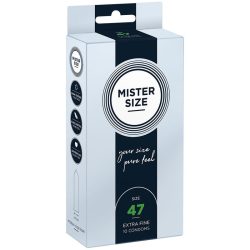 Mister Size – XS méretű óvszer 47 mm (10 db)