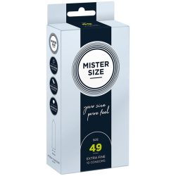 Mister Size - Premium óvszer S méret 49 mm (10 db)
