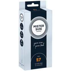 Mister Size L - prémium óvszer 57 mm (10 db)