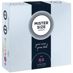 MISTER SIZE – XXL óvszer 64 mm (36 db) prémium védelem