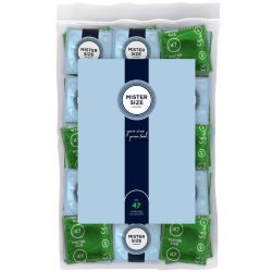 Mister Size - Prémium XS óvszer, 47 mm (100 db)