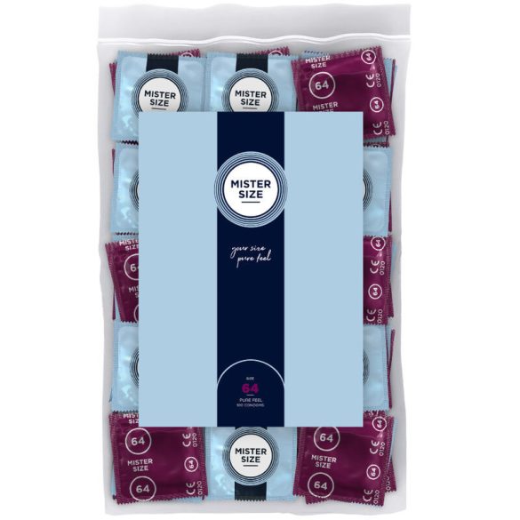 MISTER SIZE - XXL prémium óvszer (64 mm, 100 db)