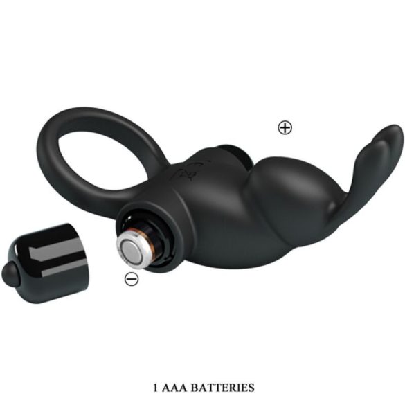 PRETTY LOVE – vibráló gyűrű nyúlványos csiklóizgatóval