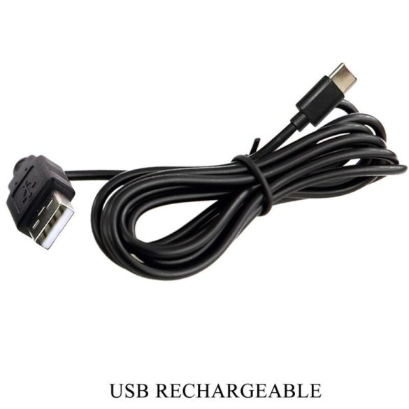 PRETTY LOVE - 5 fokozatú masszírozó vibrátor fekete