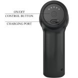 PRETTY LOVE - 5 fokozatú masszírozó vibrátor fekete