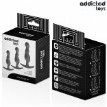 ADDICTED TOYS – 3 db szilikon anál dildó készlet