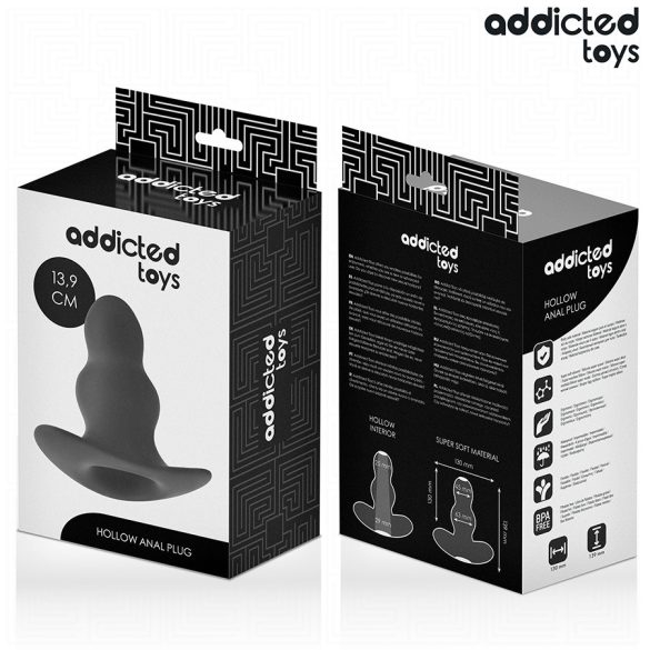 ADDICTED TOYS – üreges szilikon anál dugó XL (13,9 cm)