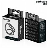 ADDICTED TOYS – prémium hármas péniszgyűrű