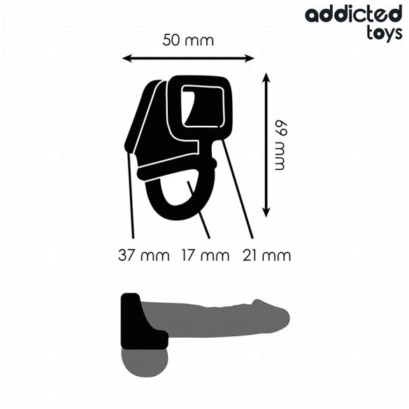ADDICTED TOYS – prémium péniszgyűrű szexuális játékhoz